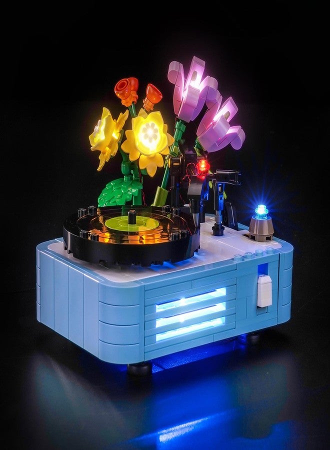 BrickBling LED Light Only, Compatible with Lego Creator 3 in 1 Record Player with Flowers 31172-Not Come with Model - Image 1